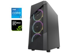 Игровой ПК DarkFlash Pollux Tower / Intel Core i5-12400F (6 (12) ядер по 2.5 - 4.4 GHz) / 16 GB DDR4 / 512 GB SSD M.2 / nVidia GeForce GTX 1070, 8 GB GDDR5, 256-bit / 750W