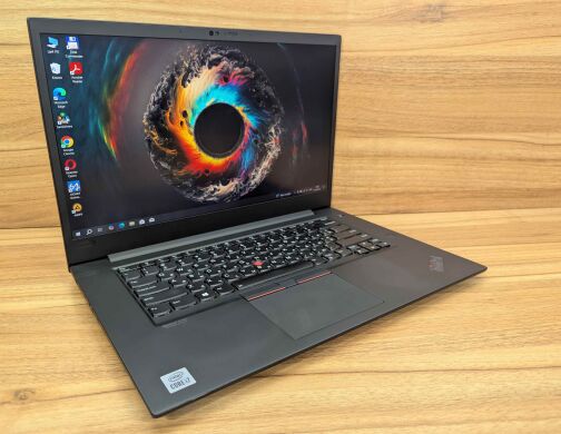 Мобильная рабочая станция Lenovo ThinkPad P1 Gen 3 / 14" (1920x1080) IPS / Intel Core i7-10750H (6 (12) ядер по 2.6 - 5.0 GHz) / 32 GB DDR4 / 1000 GB SSD / nVidia Quadro T2000 Max-Q, 4 GB GDDR5, 128-bit / WebCam / Windows 10 Мобильная рабочая станция Lenovo ThinkPad P1 Gen 3 / 14" (1920x1080) IPS / Intel Core i7-10750H (6 (12) ядер по 2.6 - 5.0 GHz) / 32 GB DDR4 / 1000 GB SSD / nVidia Quadro T2000 Max-Q, 4 GB GDDR5, 128-bit / WebCam / Windows 10