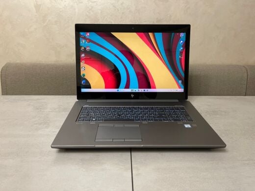 Мобільна робоча станція HP ZBook 17 G6 / 17.3" (3840x2160) IPS Touch / Intel Core i7-9750H (6 (12) ядер по 2.6 - 4.5 GHz) / 16 GB DDR4 / 512 GB SSD M.2 / nVidia Quadro T1000, 4 GB GDDR5, 128-bit / WebCam
