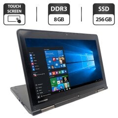 Нетбук-трансформер Б-класс Lenovo Yoga S1 / 12.5" (1920x1080) TN Touch / Intel Core i7-4600U (2 (4) ядра по 2.1 - 3.3 GHz) / 8 GB DDR3 / 256 GB SSD / Intel HD Graphics 4400 / WebCam
