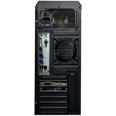 Frontier Han Solo F75A BK/OG / AMD Ryzen 3 1200 (4 ядра по 3.1 - 3.4 GHz) / 8 GB DDR4 / 1000 GB HDD / nVidia GeForce GTX 1050 Ti 4 GB / БЖ 550 W