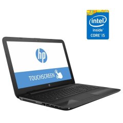 Ноутбук HP 15-ay103dx / 15.6" (1366x768) TN Touch / Intel Core i5-7200U (2 (4) ядра по 2.5 - 3.1 GHz) / 16 GB DDR4 / 256 GB SSD / Intel HD Graphics 620 / WebCam / Win 10 Home