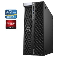 Робоча станція Dell Precision 5820 Tower / Intel Xeon W-2133 (6 (12) ядер по 3.6 - 3.9 GHz) / 32 GB DDR4 / 512 GB SSD NVMe / AMD Radeon Pro WX 5100, 8 GB GDDR5, 256-bit