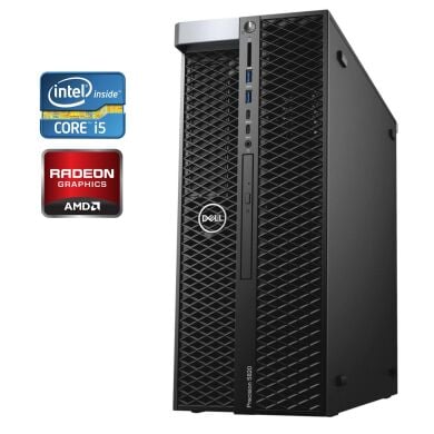 Робоча станція Dell Precision 5820 Tower / Intel Xeon W-2133 (6 (12) ядер по 3.6 - 3.9 GHz) / 32 GB DDR4 / 512 GB SSD NVMe / AMD Radeon Pro WX 5100, 8 GB GDDR5, 256-bit Робоча станція Dell Precision 5820 Tower / Intel Xeon W-2133 (6 (12) ядер по 3.6 - 3.9 GHz) / 32 GB DDR4 / 512 GB SSD NVMe / AMD Radeon Pro WX 5100, 8 GB GDDR5, 256-bit