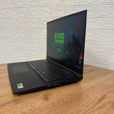 Игровой ноутбук Evoo Gaming EG-LP6-BK / 17.3" (1920x1080) IPS / Intel Core i7-9750H (6 (12) ядер по 2.6 - 4.5 GHz) / 16 GB DDR4 / 1000 GB SSD NVMe / nVidia GeForce RTX 2060, 6 GB GDDR6, 192-bit / WebCam