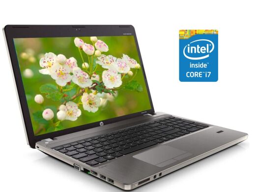 Ноутбук HP ProBook 4530s / 15.6" (1366x768) TN / Intel Core i7-2670QM (4 (8) ядра по 2.2 - 3.1 GHz) / 8 GB DDR3 / 240 GB SSD / AMD Radeon HD 7470M, 1 GB DDR3, 64-bit / WebCam / DVD-ROM / Win 10 Pro