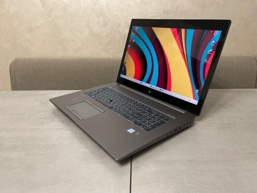 Мобільна робоча станція HP ZBook 17 G6 / 17.3" (3840x2160) IPS Touch / Intel Core i7-9750H (6 (12) ядер по 2.6 - 4.5 GHz) / 16 GB DDR4 / 512 GB SSD M.2 / nVidia Quadro T1000, 4 GB GDDR5, 128-bit / WebCam