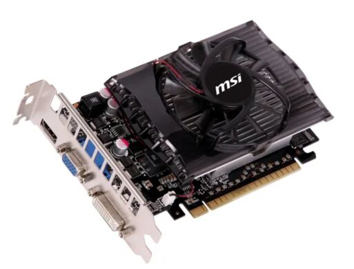 Дискретная видеокарта nVidia GeForce GT 630, 2 GB DDR3, 128-bit / 1x HDMI, 1x DVI, 1x VGA