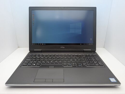 Мобільна робоча станція Dell Precision 7540 / 15.6" (1920x1080) IPS / Intel Core i7-9850H (6 (12) ядер по 2.6 - 4.6 GHz) / 16 GB DDR4 / 256 GB SSD M.2 / nVidia Quadro T1000, 4 GB GDDR6, 128-bit / WebCam