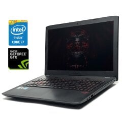 Ігровий ноутбук Asus ROG Strix GL552VW / 15.6" (1920x1080) IPS / Intel Core i7-6700HQ (4 (8) ядра по 2.6 - 3.5 GHz) / 16 GB DDR4 / 256 GB SSD / nVidia GeForce GTX 960M, 2 GB GDDR5, 128-bit / WebCam / Win 10 Home