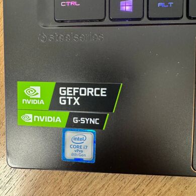 Ігровий ноутбук Б-клас MSI GS65 8RF Stealth Thin / 15.6" (1920x1080) IPS / Intel Core i7-8750H (6 (12) ядра по 2.2 - 4.1 GHz) / 32 GB DDR4 / 512 GB SSD / nVidia GeForce GTX 1070 Max-Q, 8 GB GDDR5, 256-bit / WebCam