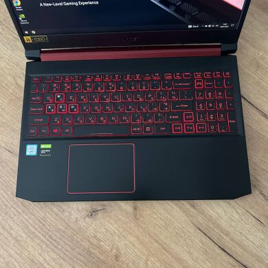 Игровой ноутбук Acer Nitro 5 AN515-54 / 15.6" (1920x1080) IPS / Intel Core i5-9300H (4 (8) ядра по 2.4 - 4.1 GHz) / 8 GB DDR4 / 256 GB SSD + 1000 Gb HDD / nVidia GeForce GTX 1650, 4 GB GDDR5, 128-bit / WebCam