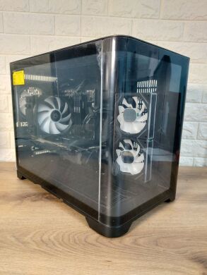 Ігровий ПК 1stPlayer UV6 Tower / Intel Core i5-9400 (6 ядер по 2.9 - 4.1 GHz) / 16 GB DDR4 / 256 GB SSD M.2 + 500 GB SSD / nVidia GeForce GTX 1080, 8 GB GDDR5X, 256-bit / 600W