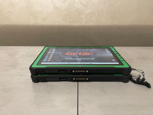 Захищений планшет Getac F110 G3 / 11.6" (1366x768) IPS / Intel Core i7-6600U (2 (4) ядра по 2.6 - 3.4 GHz) / 8 GB DDR4 / 256 GB SSD / Intel HD Graphics 520 / WebCam / Стилус / Два АКБ