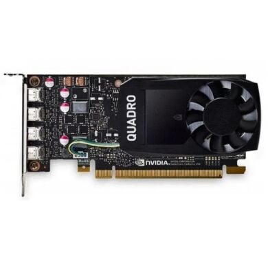 Дискретная видеокарта nVidia Quadro P1000, 4 GB GDDR5, 128-bit / 4x Mini DisplayPort / (VCQP1000V2)