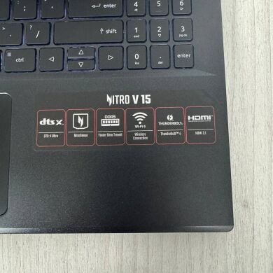 Игровой ноутбук Acer Nitro V15 ANV15-51 / 15.6" (1920x1080) IPS / Intel Core i5-13420H (8 (12) ядер по 2.1 - 4.6 GHz) / 16 GB DDR5 / 512 GB SSD / nVidia GeForce RTX 3050, 6 GB GDDR6, 96-bit / WebCam