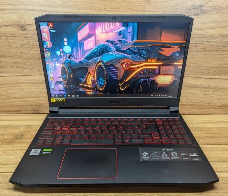Игровой ноутбук Б-класс Acer Nitro 5 AN 515-55-53AG / 15.6" (1920x1080) IPS / Intel Core i5-10300H (4 (8) ядра по 2.5 - 4.5 GHz) / 16 GB DDR4 / 256 GB SSD + 1000 GB HDD / nVidia GeForce GTX 1650, 4 GB GDDR5, 128-bit / WebCam / Windows 10