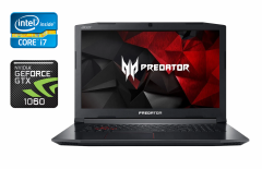Ігровий ноутбук Б-клас Acer Predator Helios PH 315-51 / 15.6" (1920x1080) IPS / Intel Core i7-8750H (6 (12) ядер по 2.2 - 4.1 GHz) / 16 GB DDR4 / 256 GB SSD + 1000 GB HDD / nVidia GeForce GTX 1060, 6 GB GDDR5, 192-bit / WebCam / Windows 10