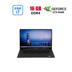 Игровой ноутбук Dell XPS 15 9550 / 15.6" (1920x1080) IPS / Intel Core i7-6700HQ (4 (8) ядра по 2.6 - 3.5 GHz) / 16 GB DDR4 / 480 GB SSD / nVidia GeForce GTX 960M, 2 GB GDDR5, 128-bit