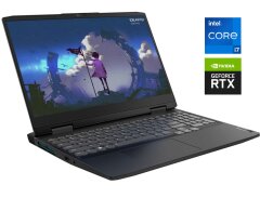 Игровой ноутбук Lenovo IdeaPad Gaming 3 15IAH7 / 15.6" (1920x1080) IPS / Intel Core i7-12650H (10 (16) ядер по 3.5 - 4.7 GHz) / 16 GB DDR4 / 512 GB SSD / nVidia GeForce RTX 3050, 4 GB GDDR6, 128-bit / WebCam / Win 11 Home