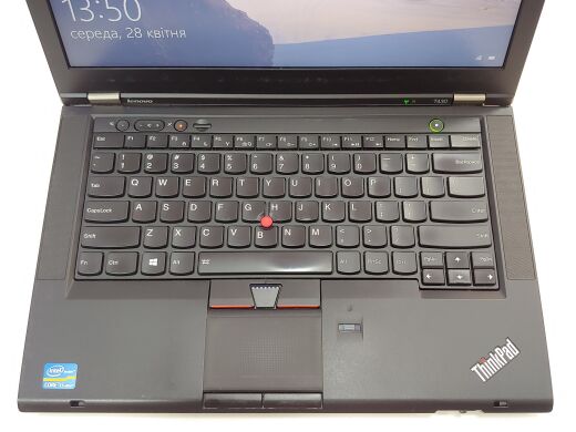 Lenovo ThinkPad T430 / 14" (1366x768) / Intel Core i5-3320M (2(4) ядра по 2.6-3.3GHz) / 8 GB DDR3 / 500GB HDD / DVD-RW