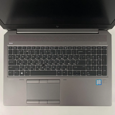 Мобільна робоча станція Б-клас HP zBook 15 G6 / 15.6" (1920x1080) IPS / Intel Core i9-9880H (8 (16) ядер по 2.3 - 4.8 GHz) / 32 GB DDR4 / 1000 GB SSD / nVidia Quadro RTX 3000, 6 GB GDDR6, 192-bit / WebCam / TouchID
