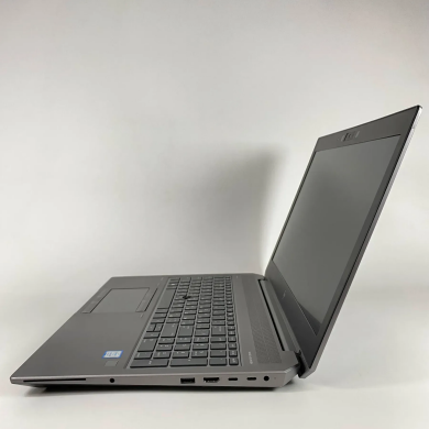 Мобільна робоча станція Б-клас HP zBook 15 G6 / 15.6" (1920x1080) IPS / Intel Core i9-9880H (8 (16) ядер по 2.3 - 4.8 GHz) / 32 GB DDR4 / 1000 GB SSD / nVidia Quadro RTX 3000, 6 GB GDDR6, 192-bit / WebCam / TouchID