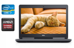 Мобільна робоча станція Dell Precision 7510 / 15.6" (1920x1080) IPS / Intel Core i7-6820HQ (4 (8) ядра по 2.7 - 3.6 GHz) / 16 GB DDR4 / 512 GB SSD / AMD Radeon R9 M375X, 2 GB, GDDR5, 128-bit / WebCam / TouchID
