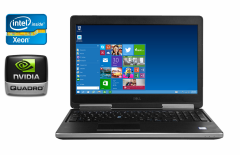 Мобильная рабочая станция Dell Precision 7520 / 15.6" (1920x1080) IPS / Intel Xeon E3-1505M v6 (4 (8) ядра по 3.0 - 4.0 GHz) / 16 GB DDR4 / 512 GB SSD / nVidia Quadro M1200, 4 GB GDDR5, 256-bit / HDMI