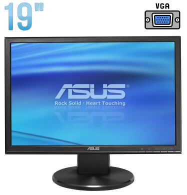 Монітор Asus VW193D-B / 19" (1440x900) TN+film / VGA / VESA 100x100