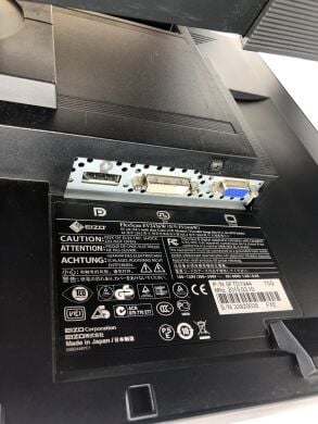 Монітор EIZO FlexScan EV2436W / 24" (1920x1200) IPS / USB, VGA, DVI, DisplayPort / Вбудовані колонки 2x 1W / VESA 100x100 + Кабелі (VGA, DVI, DisplayPort на вибір) та живлення в комплекті Монітор EIZO FlexScan EV2436W / 24" (1920x1200) IPS / USB, VGA, DVI, DisplayPort / Вбудовані колонки 2x 1W / VESA 100x100 + Кабелі (VGA, DVI, DisplayPort на вибір) та живлення в комплекті