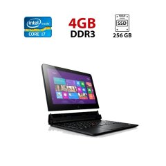 Нетбук Б-класс Lenovo ThinkPad Helix / 11.6" (1920x1080) TN / Intel Core i7-3667U (2 (4) ядра по 2.0 - 3.2 GHz) / 4 GB DDR3 / 256 GB SSD / Intel HD Graphics 4000 / WebCam