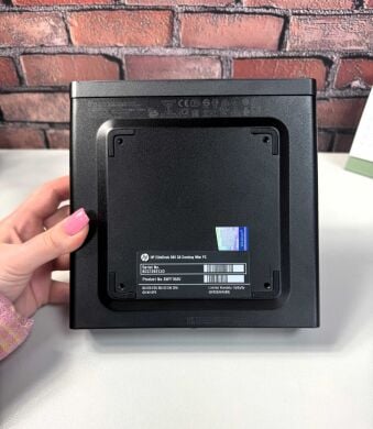 Неттоп HP EliteDesk 800 G6 USFF / Intel Core i5-10500 (6 (12) ядер по 3.1 - 4.5 GHz) / 16 GB DDR4 / 256 GB SSD / Intel UHD Graphics 630 / Блок питания