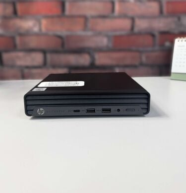 Неттоп HP EliteDesk 800 G6 USFF / Intel Core i5-10500 (6 (12) ядер по 3.1 - 4.5 GHz) / 16 GB DDR4 / 256 GB SSD / Intel UHD Graphics 630 / Блок питания