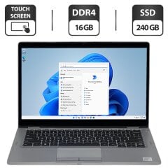 Ноутбук-трансформер Б-класс Dell Latitude 5310 2-in-1 / 13.3" (1920x1080) IPS Touch / Intel Core i5-10310U (4 (8) ядра по 1.7 - 4.4 GHz) / 16 GB DDR4 / 240 GB SSD / Intel UHD Graphics / WebCam