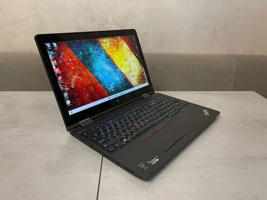 Ноутбук-трансформер Lenovo ThinkPad S5 Yoga 15 / 15.6" (1920x1080) IPS Touch / Intel Core i5-5200U (2 (4) ядра по 2.2 - 2.7 GHz) / 16 GB DDR3 / 480 GB SSD / nVidia GeForce 840M, 2GB DDR3, 64-bit / WebCam