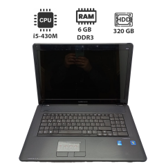 Ноутбук Acer Medion i5 / 17.3" (1600x900) TN / Intel Core i5-430M (2 (4) ядра по 2.26 - 2.53 GHz) / 6 GB DDR3 / 320 GB HDD / Intel HD Graphics / WebCam