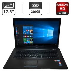 Ноутбук Asus K72J / 17.3" (1600x900) TN / Intel Core i5-460M (2 (4) ядра по 2.53 - 2.80 GHz) / 8 GB DDR3 / 256 GB SSD / AMD Radeon HD 5470, 1 GB GDDR3, 64-bit / WebCam / DVD-ROM