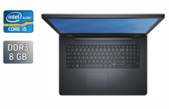 Ноутбук Б-класс Dell Inspiron 5748 / 17.3" (1600x900) TN / Intel Core i5-4210U (2 (4) ядра по 1.7 - 2.7 GHz) / 8 GB DDR3 / 240 GB SSD / Intel HD Graphics 4400 / WebCam / Windows 10