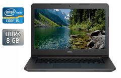 Ноутбук Б-клас Dell Latitude 3450 / 14" (1366x768) TN / Intel Core i5-5200U (2 (4) ядра по 2.2 - 2.7 GHz) / 8 GB DDR3 / 240 GB SSD / Intel HD Graphics 5500 / HDMI / WebCam / Windows 10
