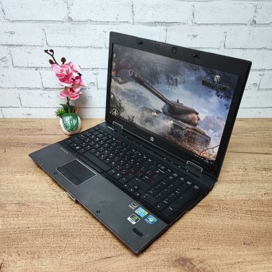 Ноутбук HP EliteBook 8540w / 15.6" (1600x900) TN / Intel Core i7-720QM (4 (8) ядра по 1.6 - 2.8 GHz) / 12 GB DDR3 / 256 GB SSD / nVidia Quadro FX 880M, 1 GB DDR3, 128-bit / DVD-ROM