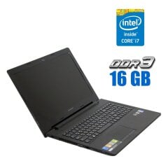 Ноутбук Б-класс Lenovo G50-70 / 15.6" (1366x768) TN / Intel Core i7-4510U (2 (4) ядра по 2.0 - 3.1 GHz) / 16 GB DDR3 / 120 GB SSD / Intel HD Graphics 4400 / WebCam 