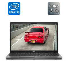Ноутбук Dell Latitude 5500 / 15.6" (1920x1080) IPS / Intel Core i5-8265U (4 (8) ядра по 1.6 - 3.9 GHz) / 16 GB DDR4 / 256 GB SSD / Intel UHD Graphics / WebCam / USB Type-C