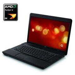 Ноутбук HP Compaq 615 / 15.6" (1366x768) TN / AMD Turion X2 RM-74 (2 ядра 2.2 - 3.6 GHz) / 4 GB DDR2 / 200 GB HDD / AMD Radeon HD 3200 Graphics / WebCam / DVD-RW / Без АКБ