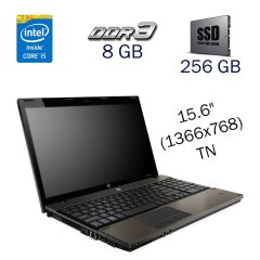 Ноутбук HP ProBook 4520s / 15.6" (1366x768) TN / Intel Core i5-520M (2 (4) ядра по 2.93 - 2.4 GHz) / 8 GB DDR3 / 256 GB SSD / Intel HD Graphics / WebCam / Fingerprint / Windows 10 PRO Lic