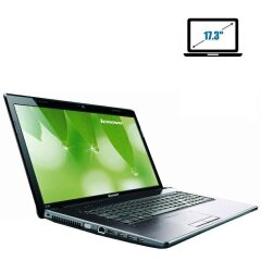 Ноутбук Lenovo G780 / 17.3" (1600x900) TN / Intel Pentium B960 (2 ядра по 2.2 GHz) / 4 GB DDR3 / 250 GB HDD / Intel HD Graphics / WebCam / Без АКБ