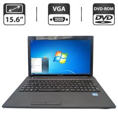 Ноутбук Lenovo IdeaPad N581 / 15.6" (1366x768) TN / Intel Core i5-3230M (2 (4) ядра по 2.6 - 3.2 GHz) / 6 GB DDR3 / 500 GB HDD / Intel HD Graphics 4000 / WebCam / DVD-ROM