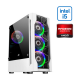 Новий ігровий ПК FORSAGE F4-3R1 Color LED Tower / Intel Core i5-10400F (6 (12) ядер по 2.9 - 4.3 GHz) / 8 GB DDR4 / 480 GB SSD / Sapphire Radeon RX 570 Nitro+, 8 GB GDDR5, 256-bit купити