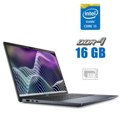 Новый ультрабук Dell Latitude 7340 2-in-1 / 13.3" (2560x1600) WVA Touch / Intel Core i5-1345U (10 (12) ядер по 3.5 - 4.7 GHz) / 16 GB DDR4 / 256 GB SSD M.2 / Intel Iris Xe Graphics / WebCam 