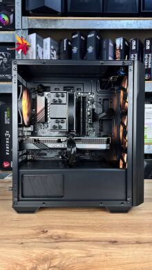 Сборка под заказ: компьютер MSI MAG Forge M100R Black Tower / AMD Ryzen 5 7500F (6 (12) ядер по 3.7 - 5.0 GHz) / 16 GB DDR5 / 500 GB SSD M.2 / nVidia GeForce RTX 4060, 8 GB GDDR6, 128-bit / 650W Сборка под заказ: компьютер MSI MAG Forge M100R Black Tower / AMD Ryzen 5 7500F (6 (12) ядер по 3.7 - 5.0 GHz) / 16 GB DDR5 / 500 GB SSD M.2 / nVidia GeForce RTX 4060, 8 GB GDDR6, 128-bit / 650W
